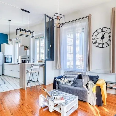 Apartmán Chaleureux T2 Proche Gare
